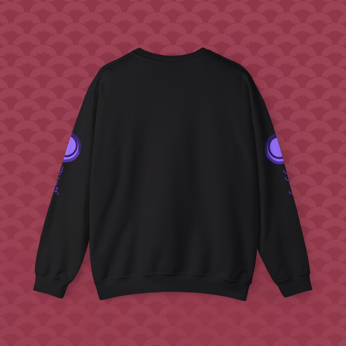 Sudadera Frío Imperial variante negra "Frío Oscuro" de espalda